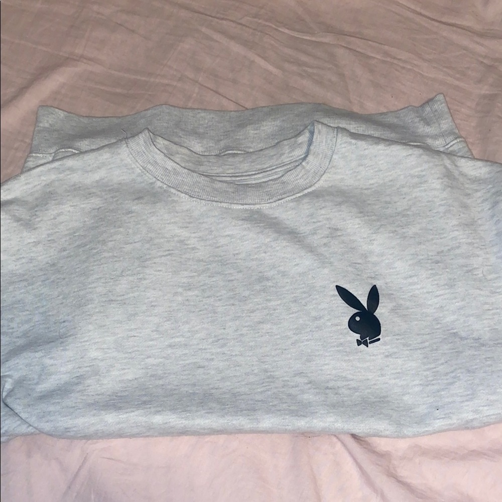 Playboy Gray Crewneck